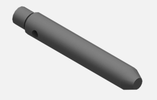 Zentrierstift, Gewinde M8x1, Durchmesser 10 mm