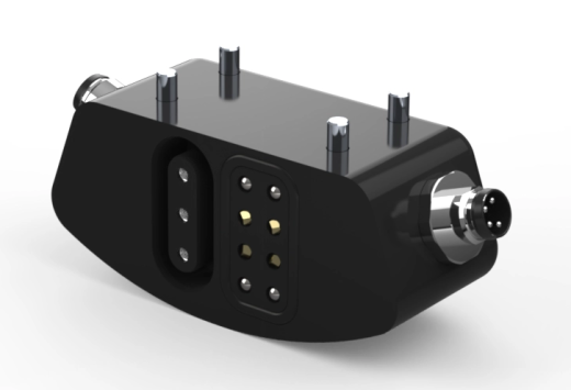CoboShift - Medienmodul für 4 elektrische Signale + 3 Leistung für ABB GoFa - Roboterseite
