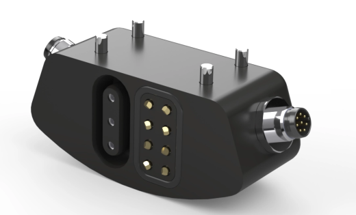 CoboShift - Medienmodul für 8 elektrische Signale + 3 Leistung - Roboterseite
