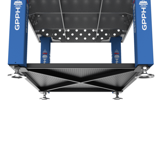 Unteres Regal für Schweißtisch 3000×1480 mm