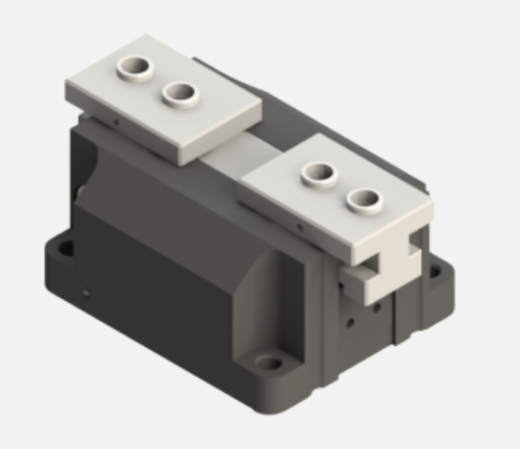 Selbstzentrierender, pneumatischer Parallelgreifer, normal geöffnet, 4/8 bar, M3/M5