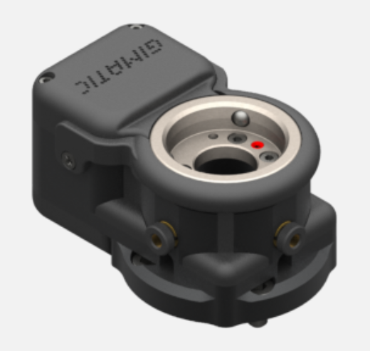 Electric quick changer, 24Vdc, robot side, payload 5kg, IP40, M8 straight male connector, 8 poles, NPN control, 2 NPN digital outputs, 3 pneumatic connections for ø4 pipe. Centering pins included