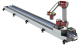 NEXOS.LinDrive Linearachse mit aufgesetztem JAKA 6-Achs-Cobot als erweitertes 7-Achsen-System für flexible Automatisierungsaufgaben.