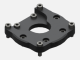 Fixing flange EQC100-A for robots with ISO 9409-1-100-4-M8 interface. Screws, sleeves and centering pins included.