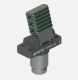 Pneumatischer Einfinger-Spanngreifer, Durchmesser 20 mm, 2/8 bar, M5, Belag Viton®
