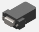 Schweißverbinder D-SUB 15 Pin Typ VGA, Buchse, 0/300 Vac, Max 3 A