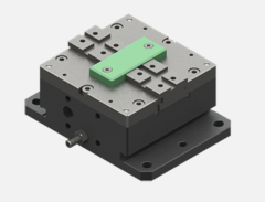 Selbstzentrierender, pneumatischer Parallelgreifer, 2/8 bar, G1/8