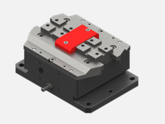 Selbstzentrierender, pneumatischer Parallelgreifer, 2/8 bar, G1/8