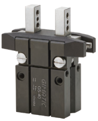 Selbstzentrierender, pneumatischer Parallelgreifer, 1/8 bar, M5