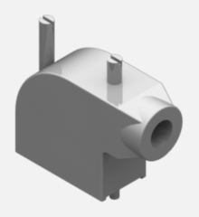 Schweißverbinder D-SUB 15 Pin Typ VGA, Buchse, 0/300 Vac, Max 3 A, 90°