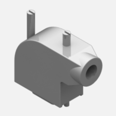 Schweißverbinder D-SUB 15 Pin Typ VGA, Stecker, 0/300 Vac, Max 3 A, 90°